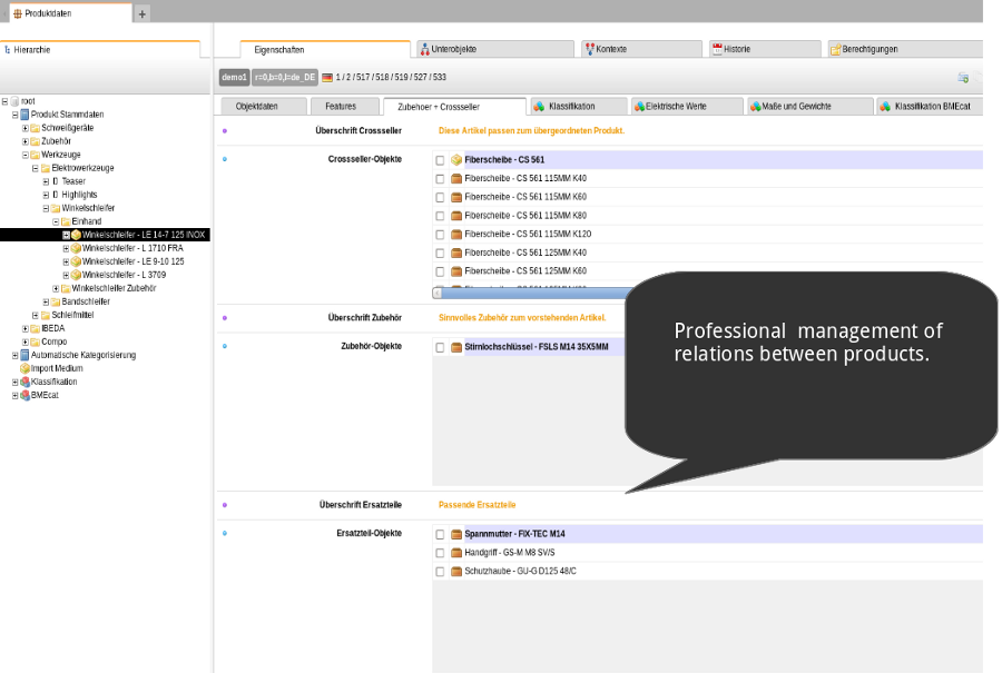Management of product relations in Alterra PIM. Management of product relations in Alterra PIM.
