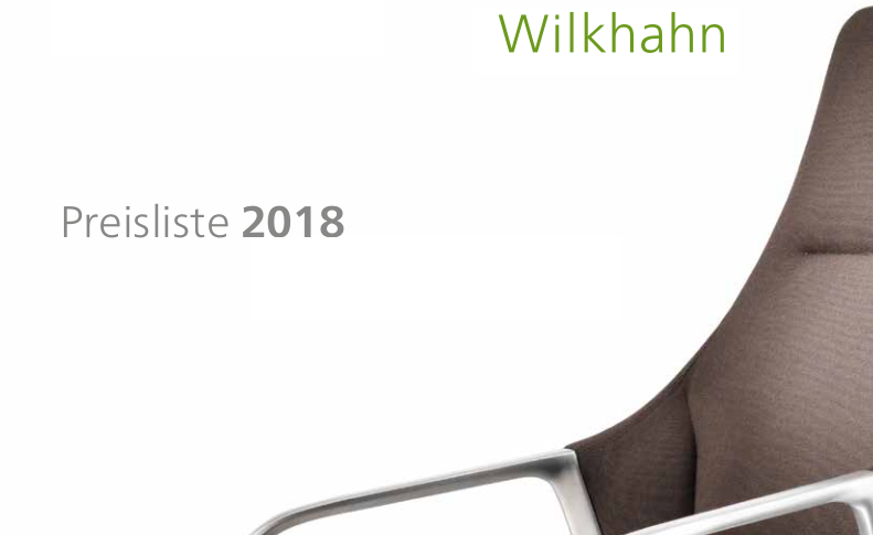 Wilkhahns Preisliste kommt aus dem PIM System Wilkhahns Preisliste kommt aus dem PIM System